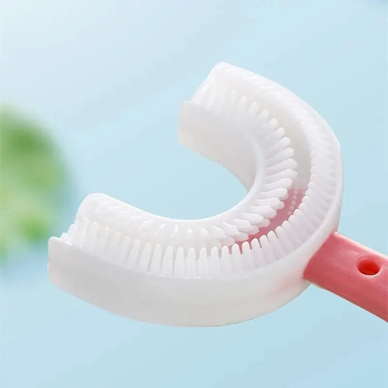 2pc U Shaped Kids Toothbrush