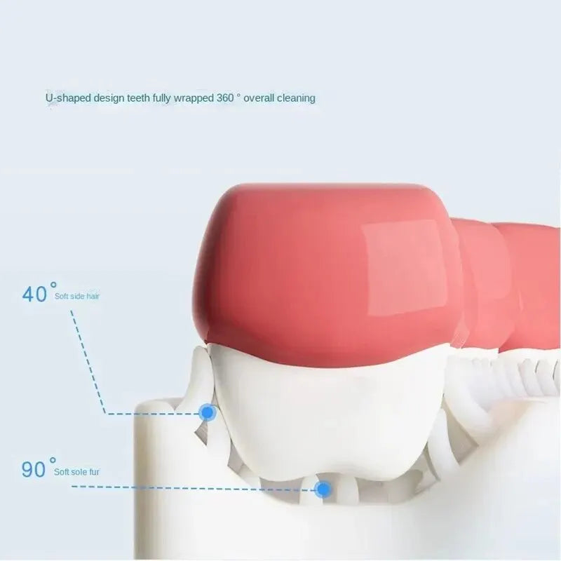 2pc U Shaped Kids Toothbrush